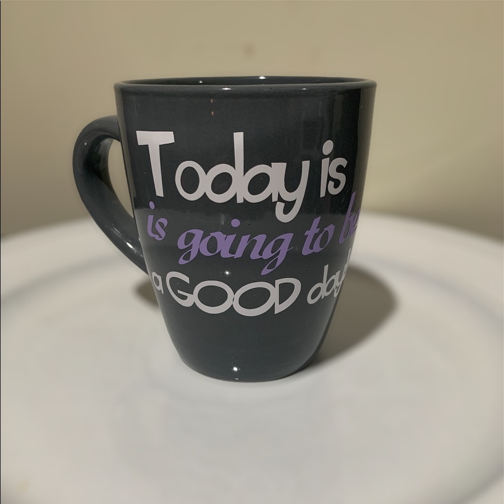 NEW Ceramic Grey coffee mug ☕️ 8oz